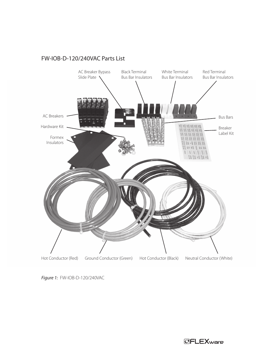 Outback Power Systems FW-IOB-D-120/240VAC Input/Output/Bypass Assembly - Installation Instructions User Manual | Page 4 / 8