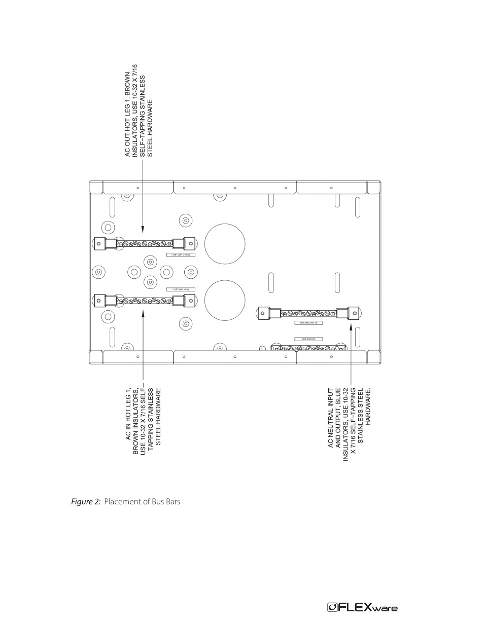 Outback Power Systems FW-IOB-D-230VAC Input/Output/Bypass Assembly - Installation Instructions User Manual | Page 5 / 8