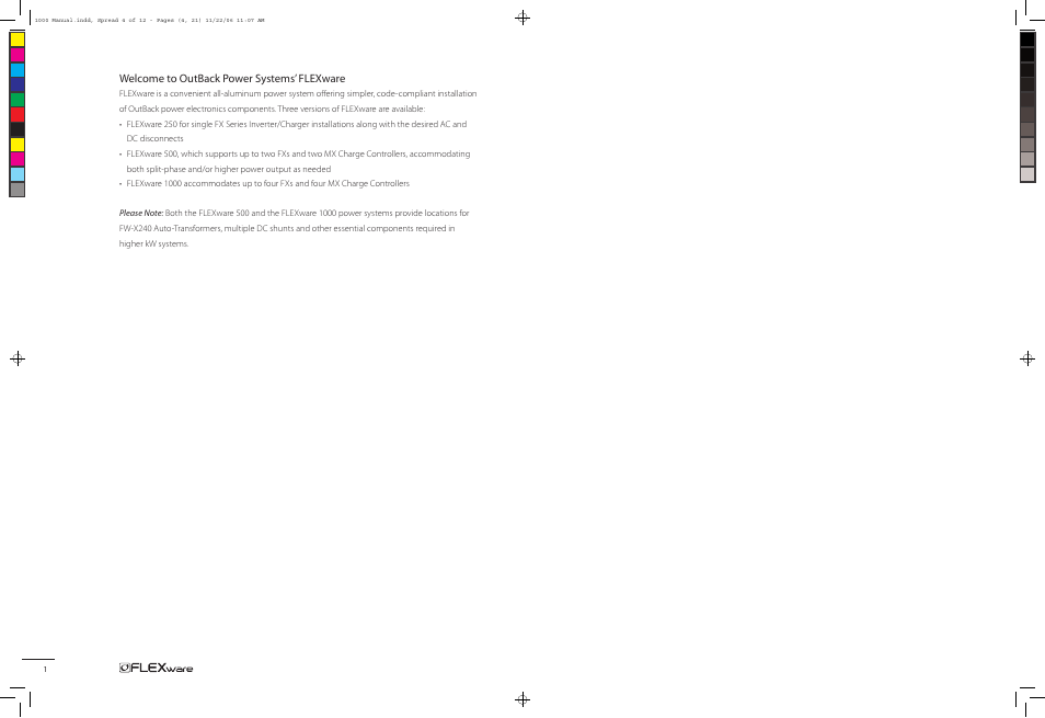 Outback Power Systems FLEXware 1000 Users Guide User Manual | Page 21 / 24
