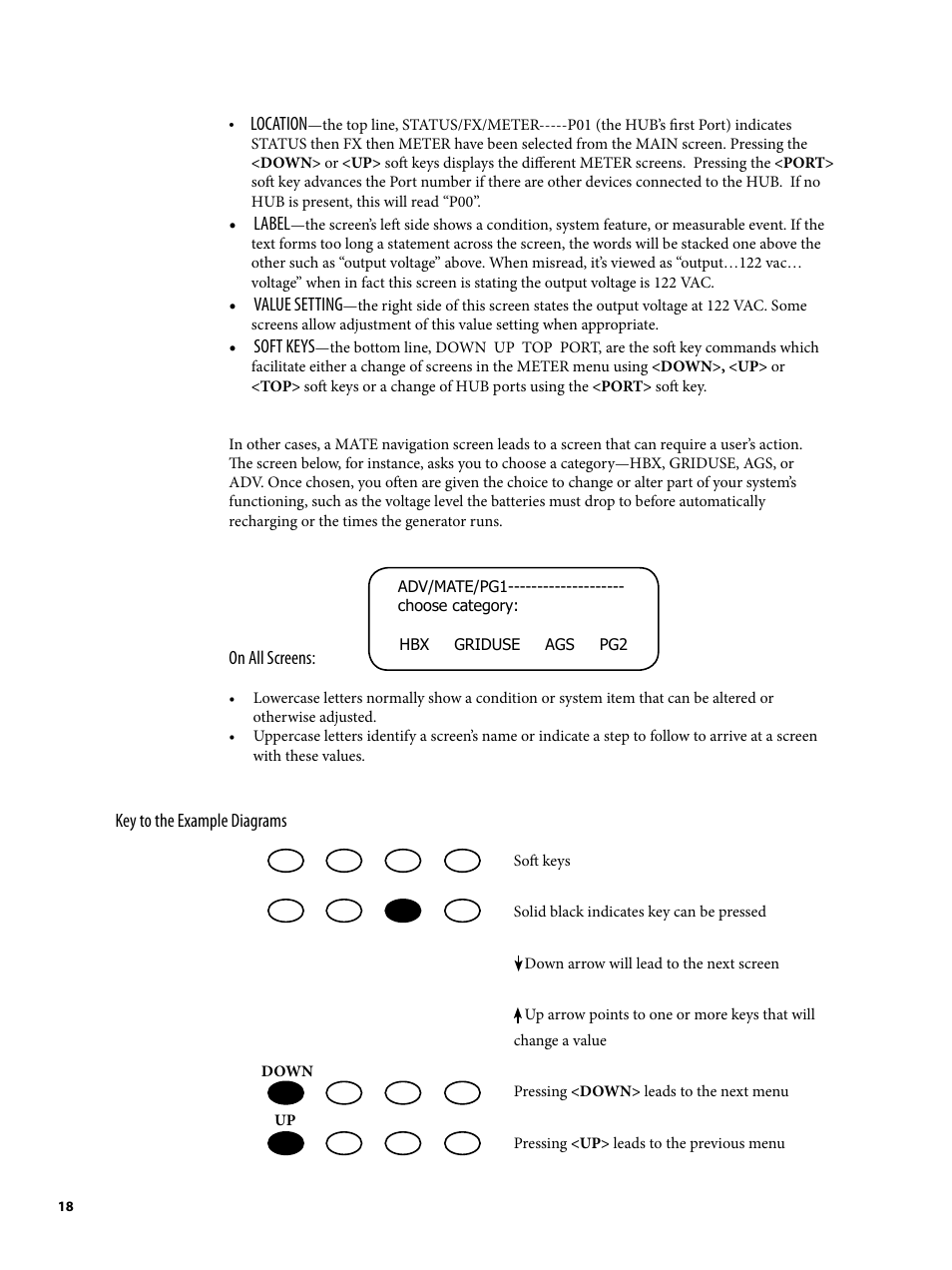 Outback Power Systems MATE2 System Controller and Display Installation and User Manual User Manual | Page 18 / 132
