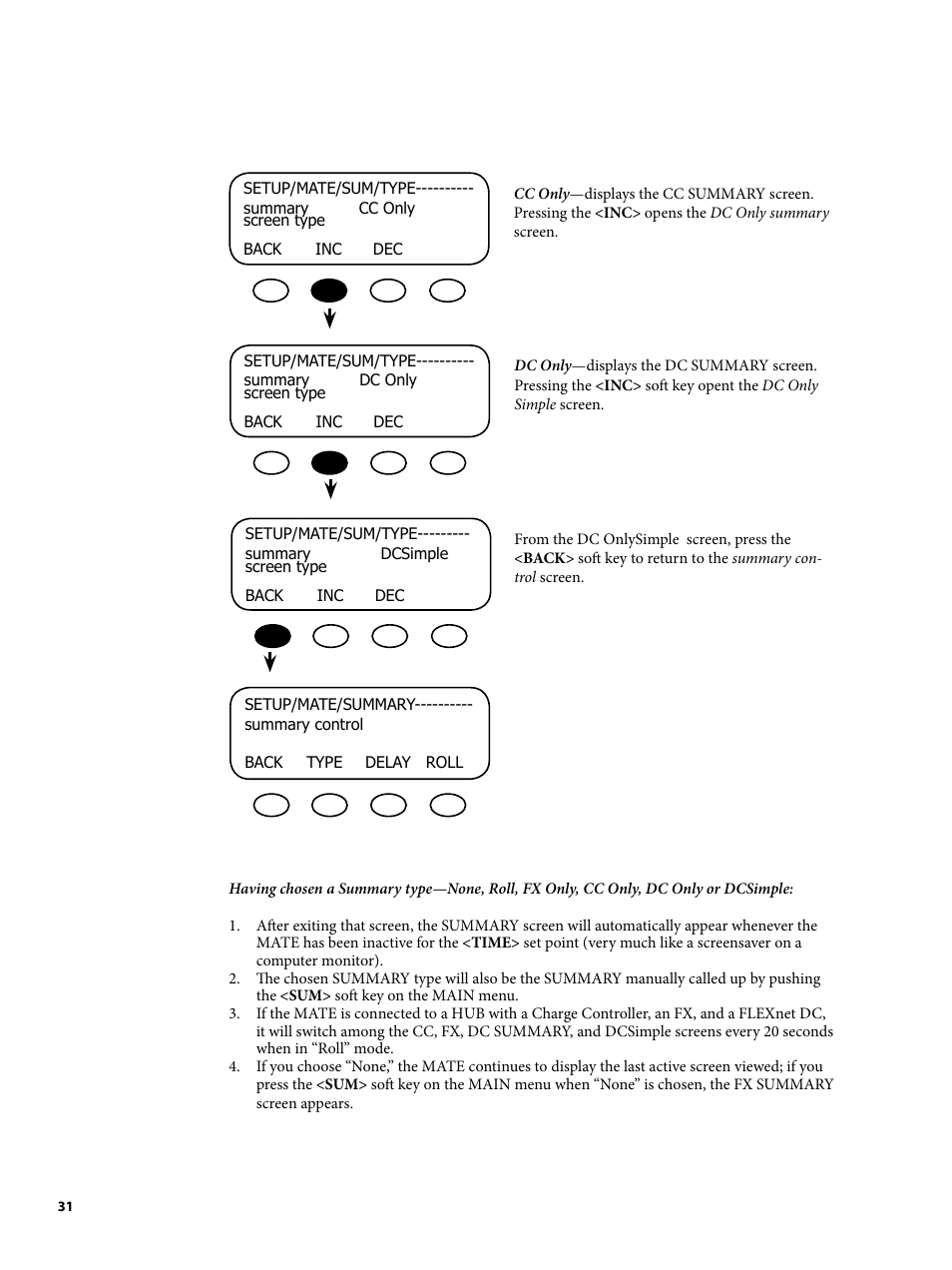 Outback Power Systems MATE2 System Controller and Display Installation and User Manual User Manual | Page 31 / 132