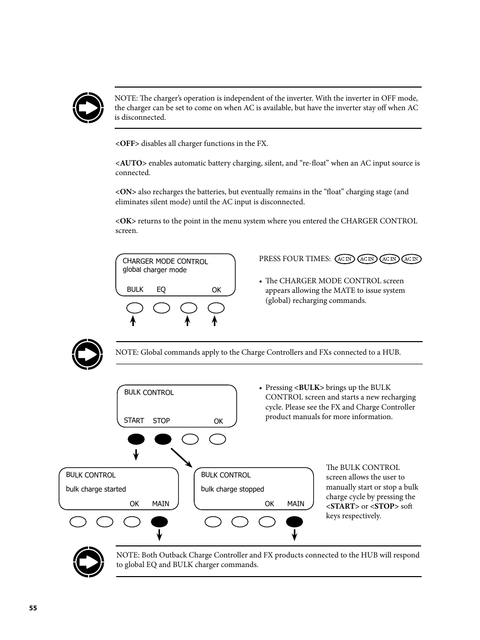 Outback Power Systems MATE2 System Controller and Display Installation and User Manual User Manual | Page 55 / 132