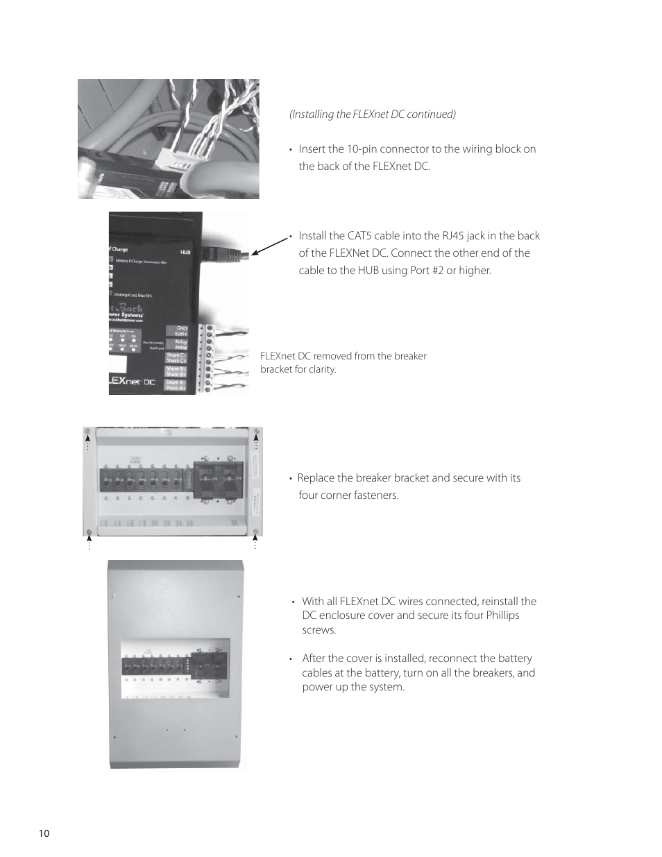 Outback Power Systems FLEXnet DC Users Guide User Manual | Page 11 / 34