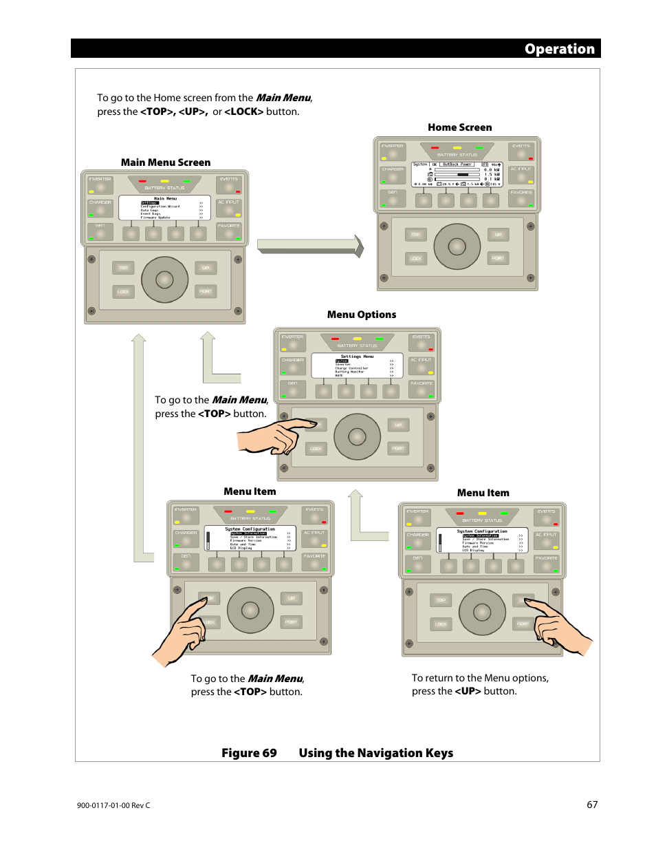 Operation | Outback Power Systems MATE3 Owners Manual User Manual | Page 69 / 190