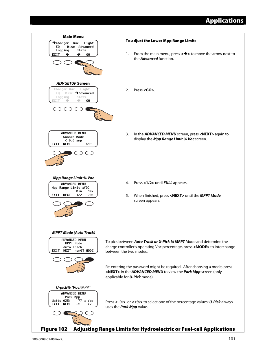 Applications | Outback Power Systems FLEXmax 80 Owners Manual User Manual | Page 103 / 112