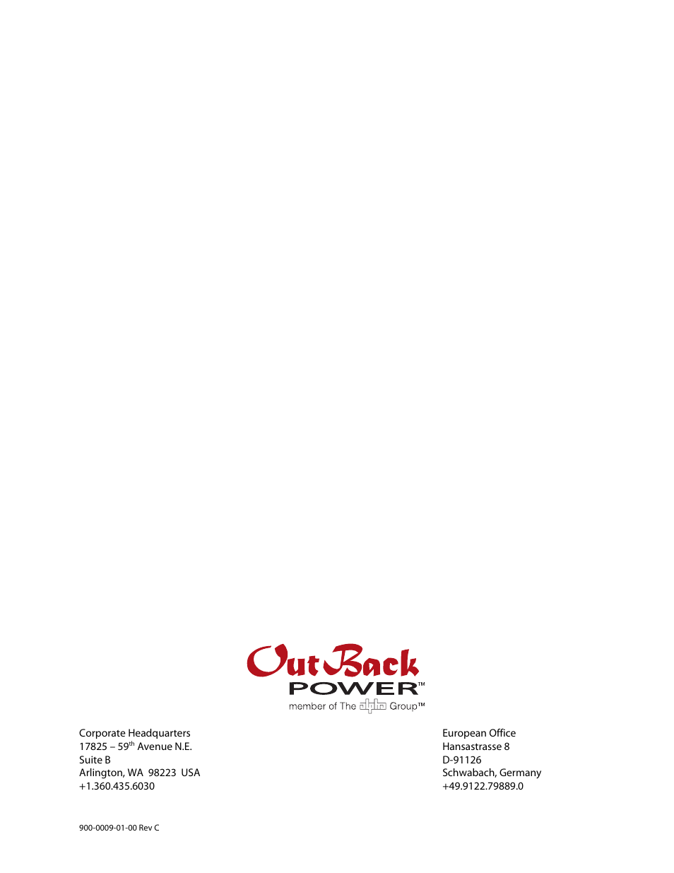 Outback Power Systems FLEXmax 80 Owners Manual User Manual | Page 112 / 112