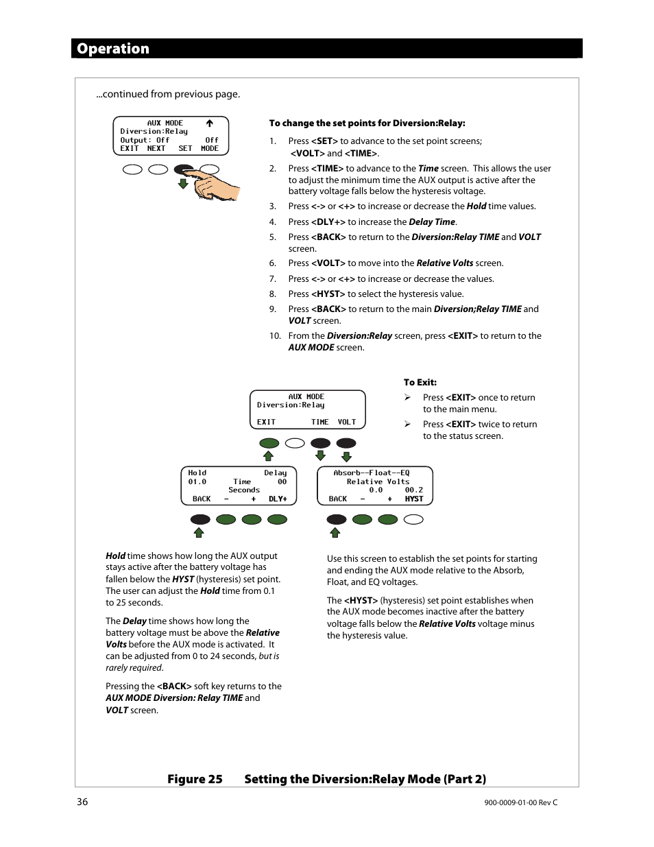 Operation | Outback Power Systems FLEXmax 80 Owners Manual User Manual | Page 38 / 112