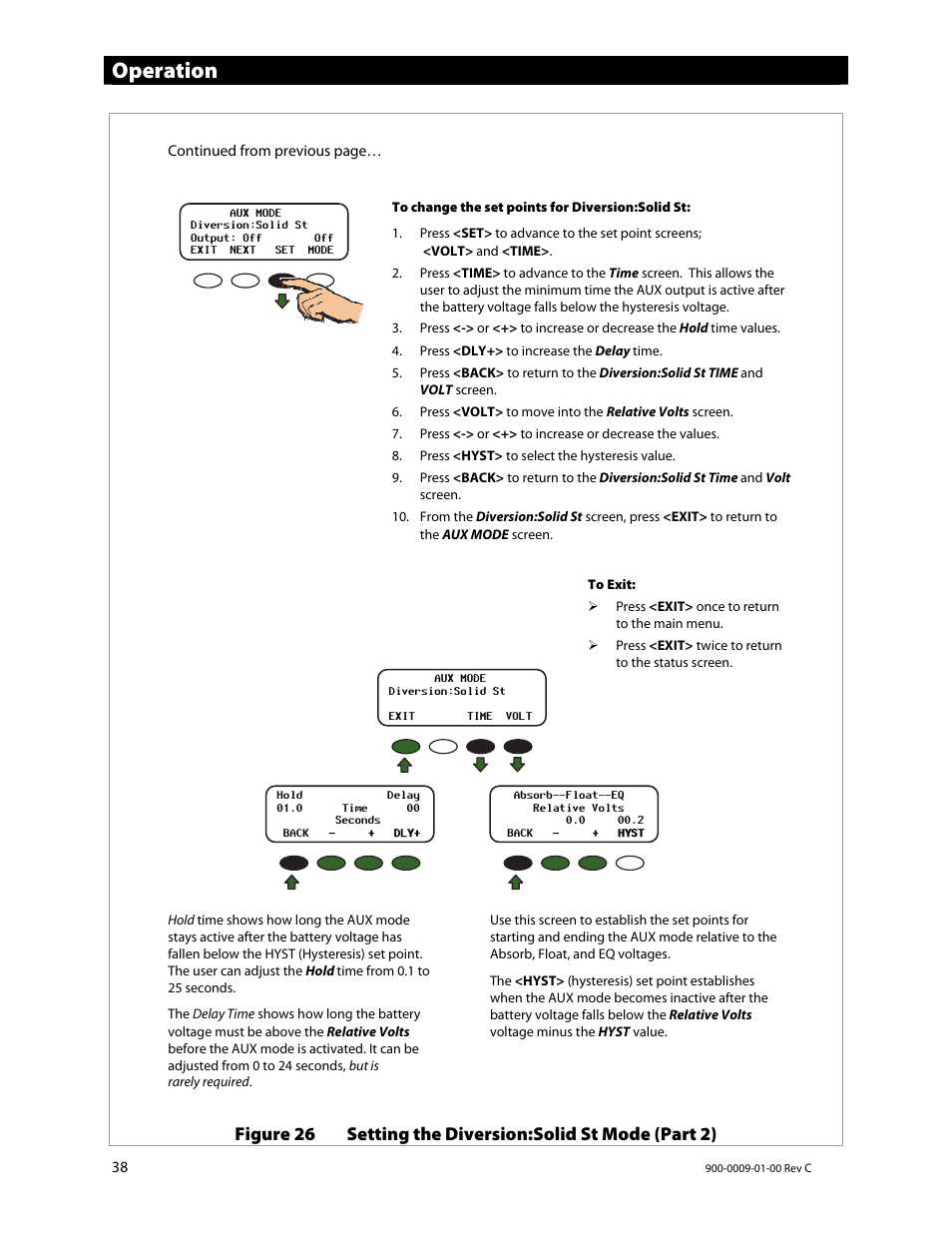 Operation | Outback Power Systems FLEXmax 80 Owners Manual User Manual | Page 40 / 112