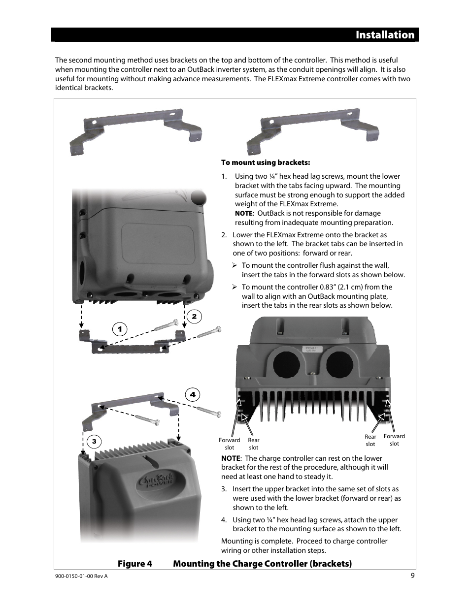 Installation | Outback Power Systems FLEXmax Extreme Owners Manual User Manual | Page 11 / 84