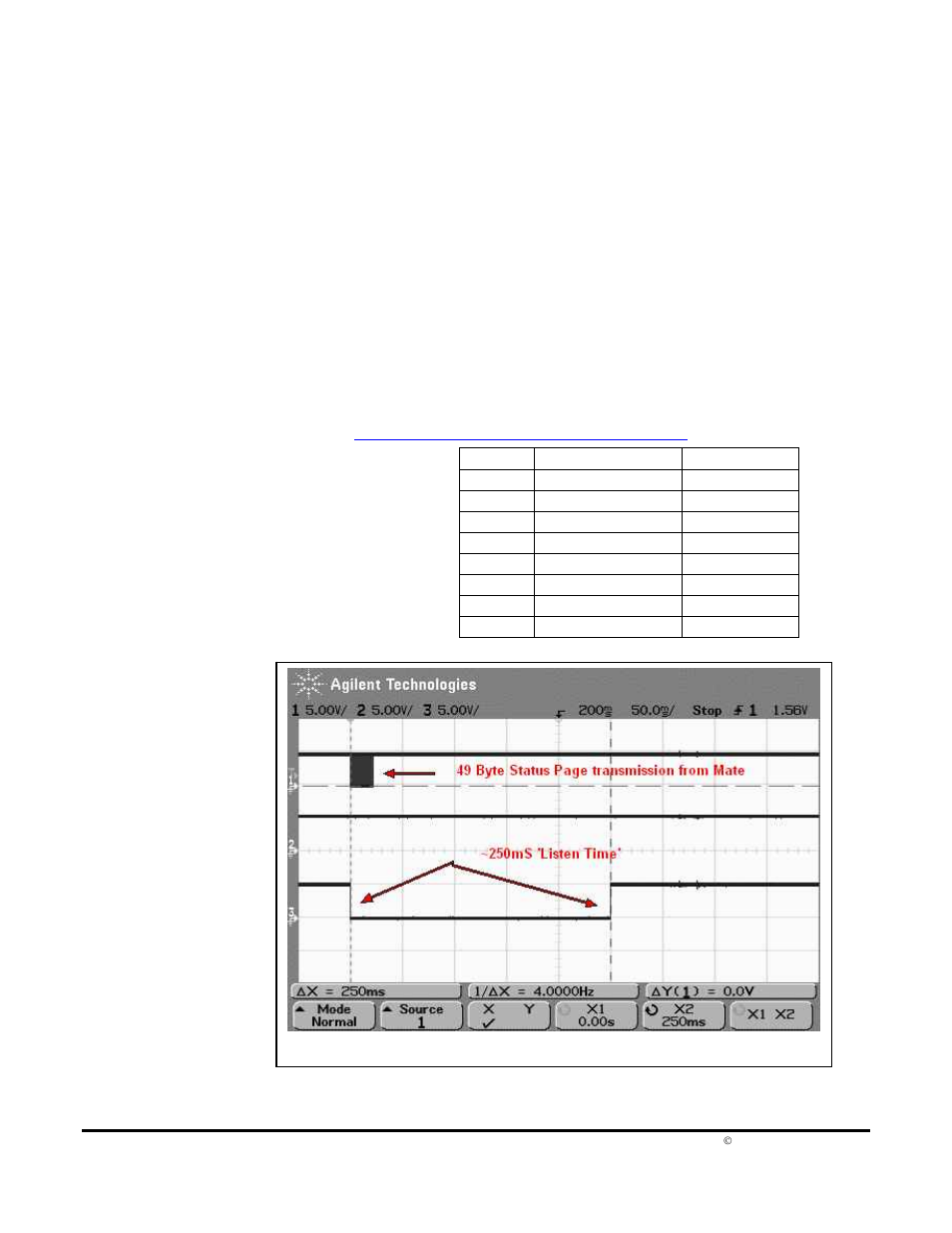 Command timing | Outback Power Systems MATE Serial Communications Guide User Manual | Page 19 / 20