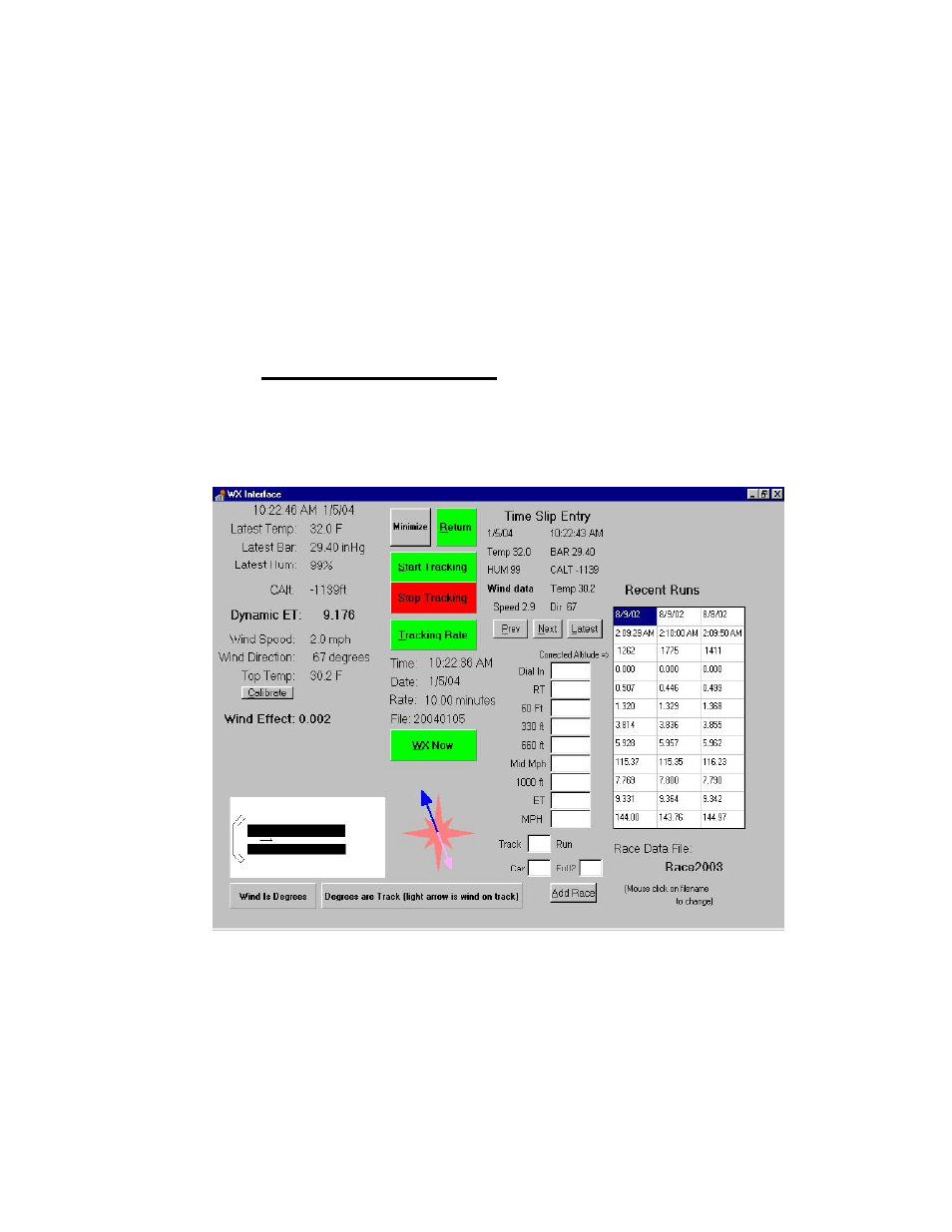 Weather tracking | PortaTree Weather Deluxe Hardware User Manual | Page 9 / 18