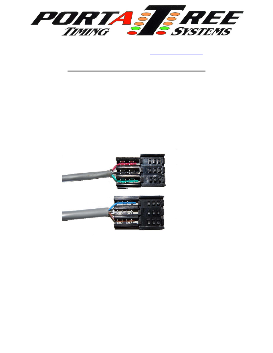 PortaTree Cable End Kit User Manual | 1 page