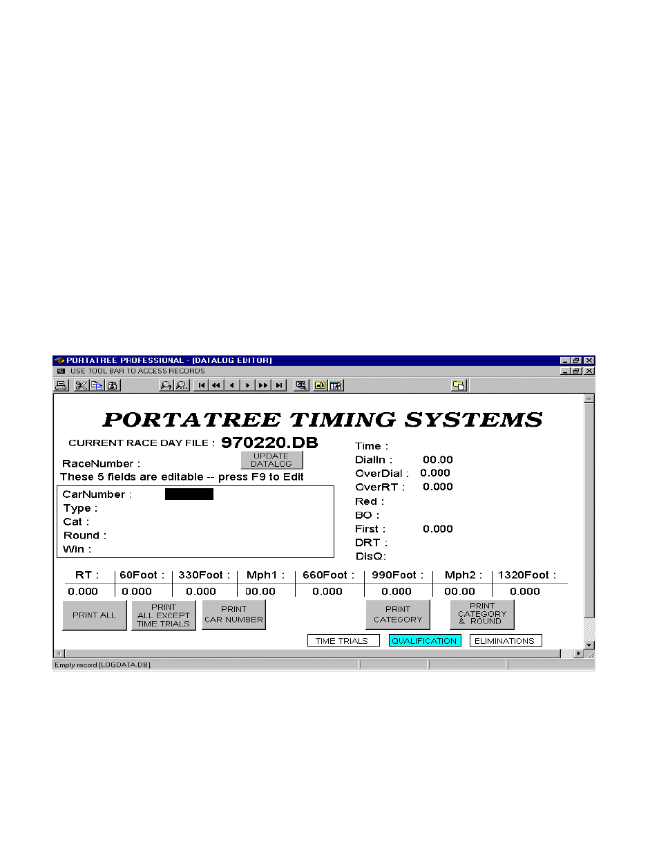 PortaTree Pro-Ultimate (Gold Box) Firmware Version 2.07 User Manual | Page 11 / 15