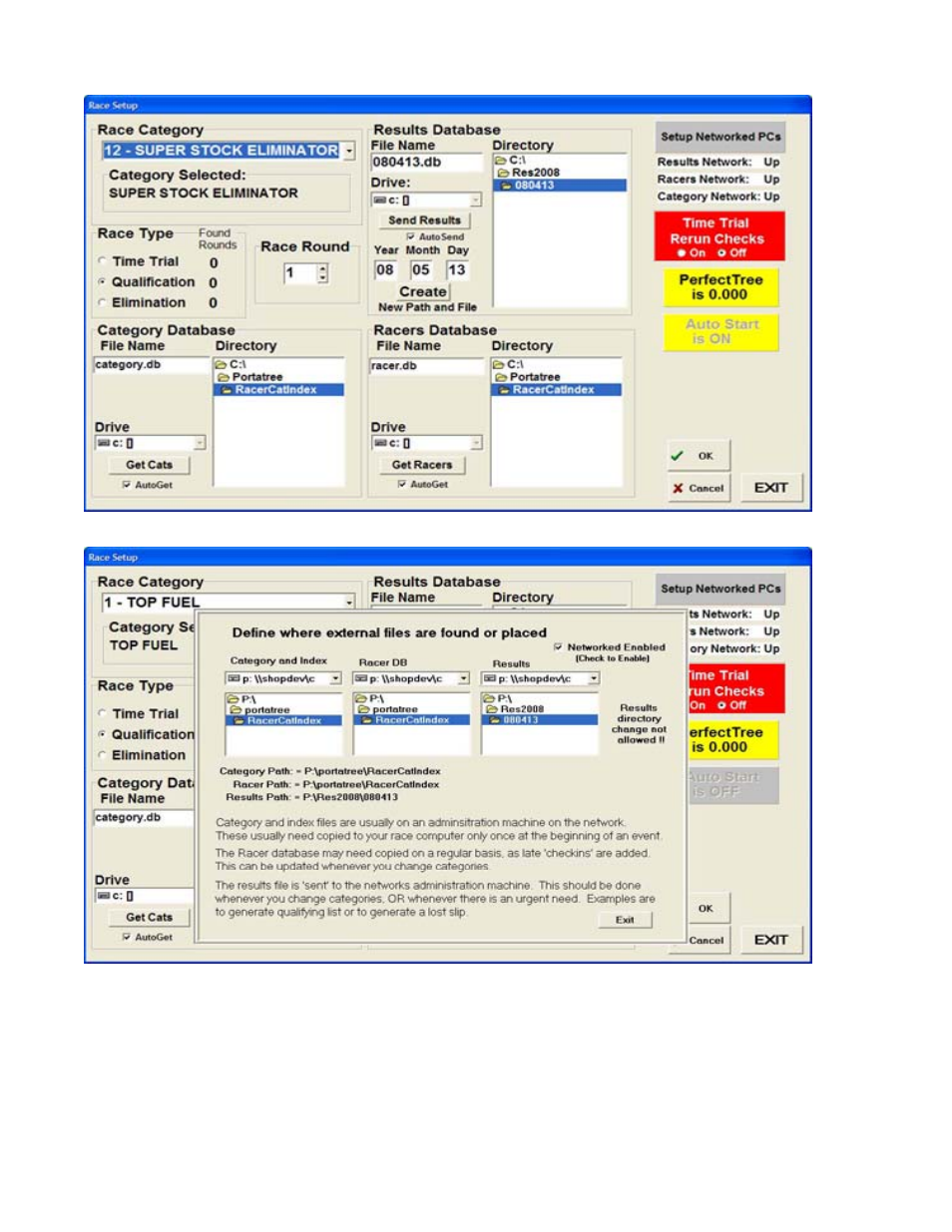 PortaTree Pro-Ultimate (Gold Box) for Drag Race Programs User Manual | Page 2 / 2