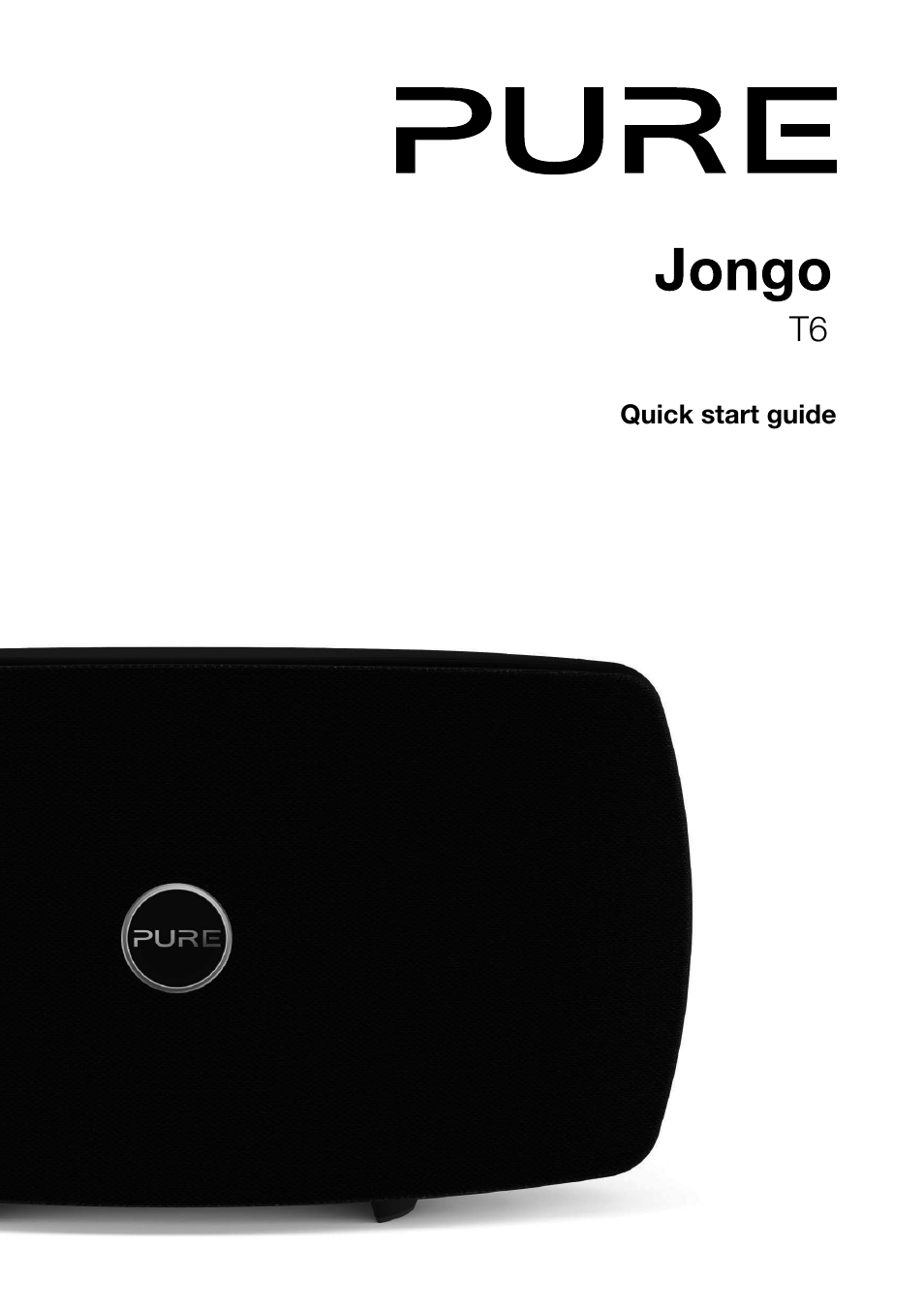 Pure Jongo T6 User Manual | 14 pages