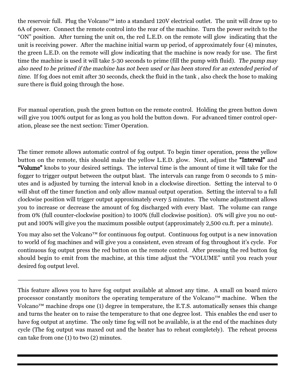 American DJ Volcano User Manual | Page 2 / 3