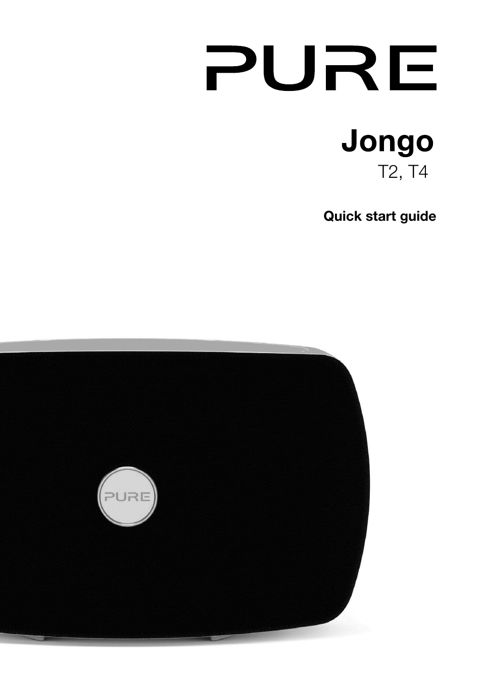 Pure Jongo T2 User Manual | 14 pages