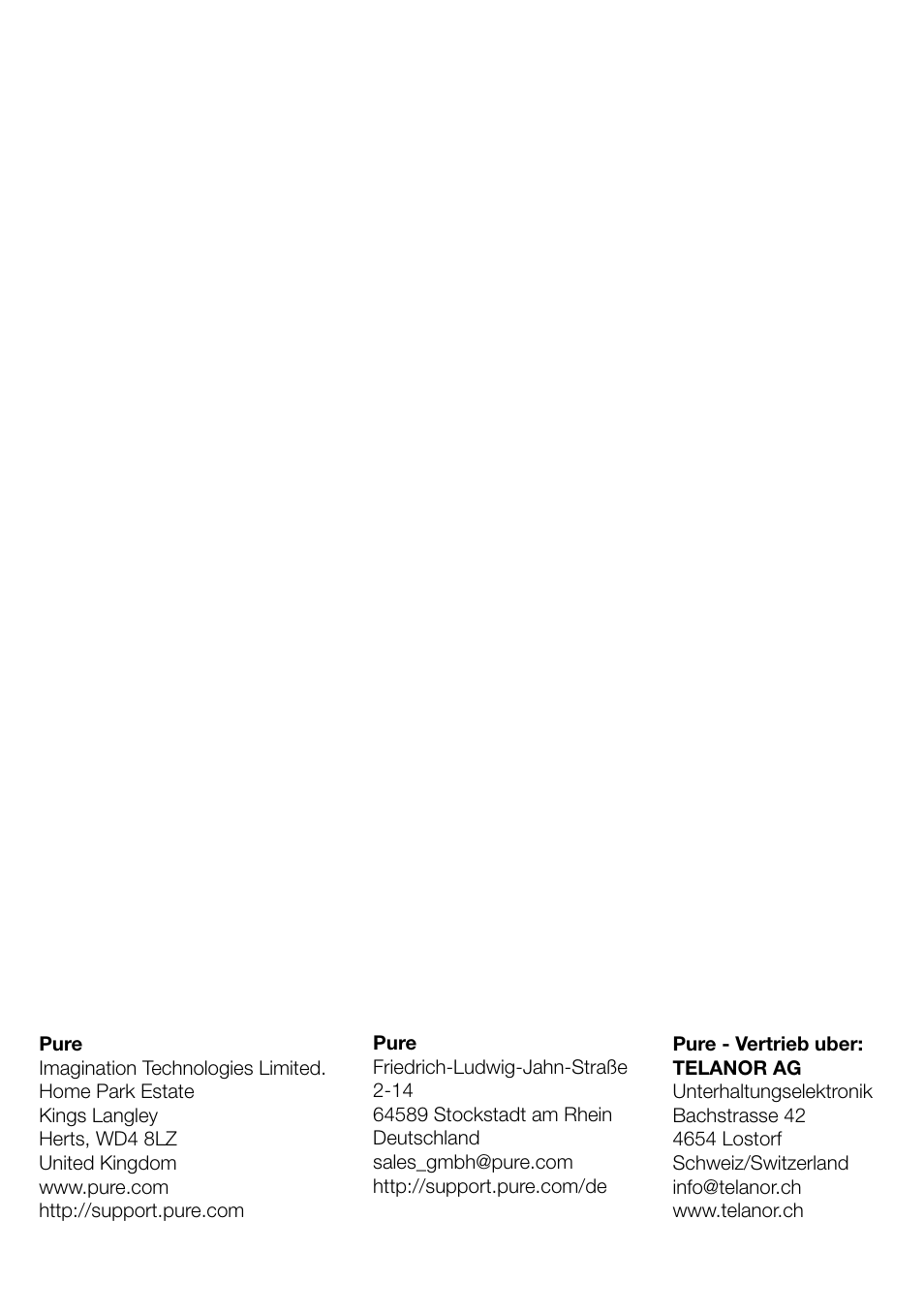 Pure Jongo S3 - User Guide User Manual | Page 19 / 20