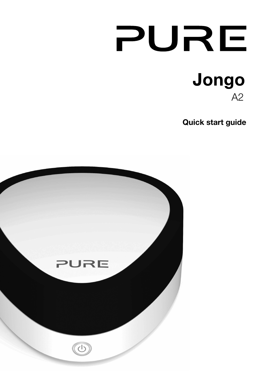 Pure Jongo A2 - Quick Start Guide User Manual | 14 pages