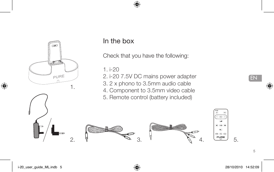 Pure i-20 User Manual | Page 5 / 88