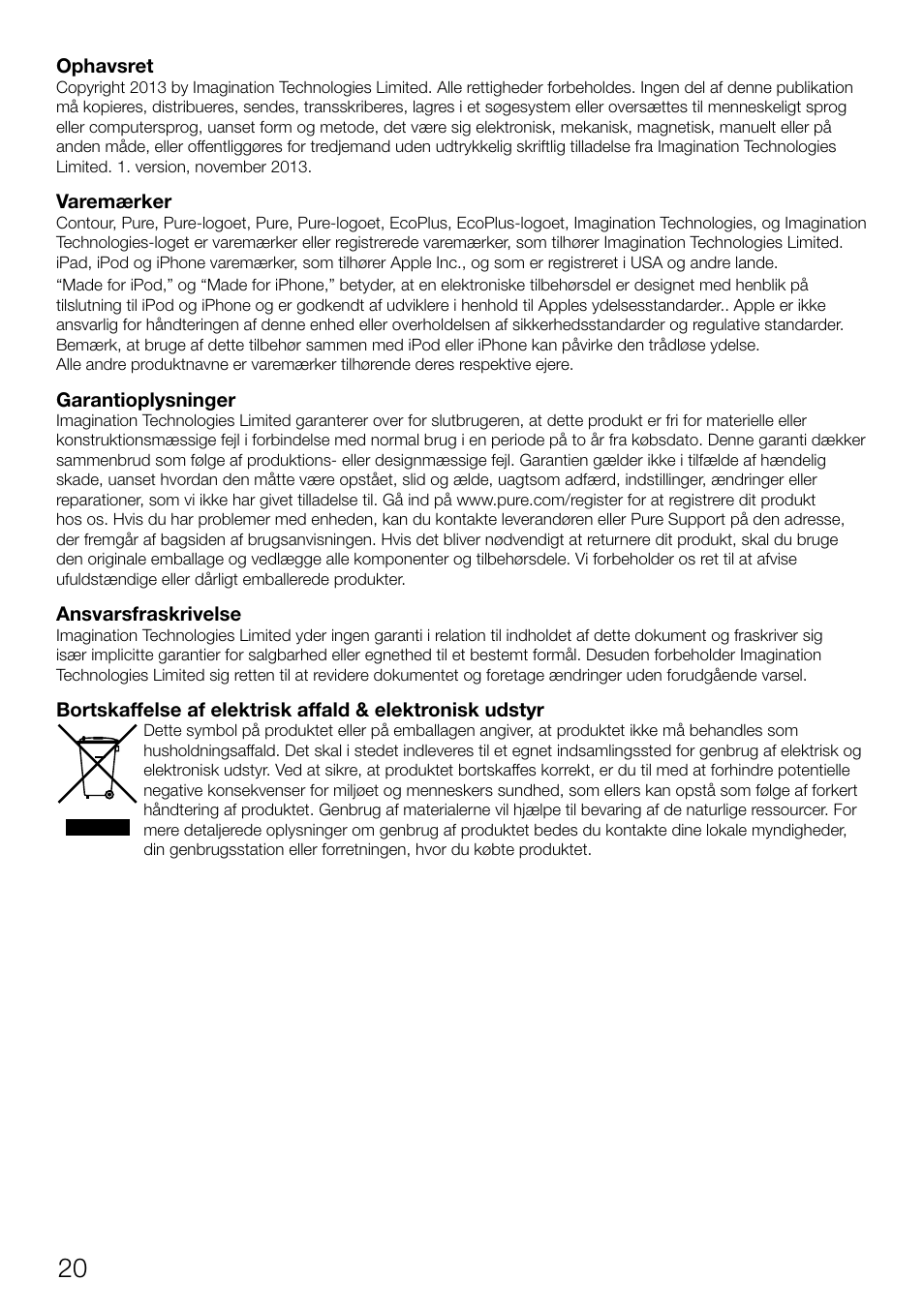 Pure Contour D1 User Manual | Page 102 / 124