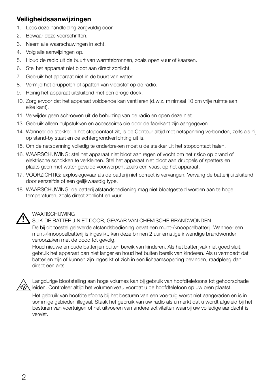 Pure Contour D1 User Manual | Page 104 / 124