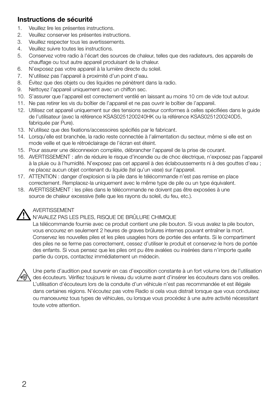 Pure Contour D1 User Manual | Page 44 / 124