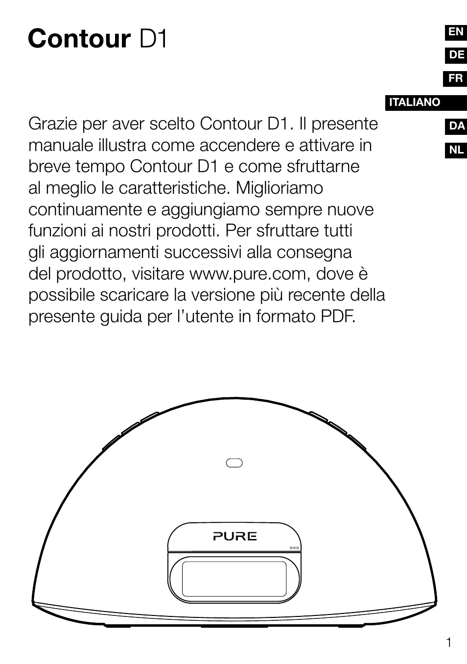 Pure Contour D1 User Manual | Page 63 / 124