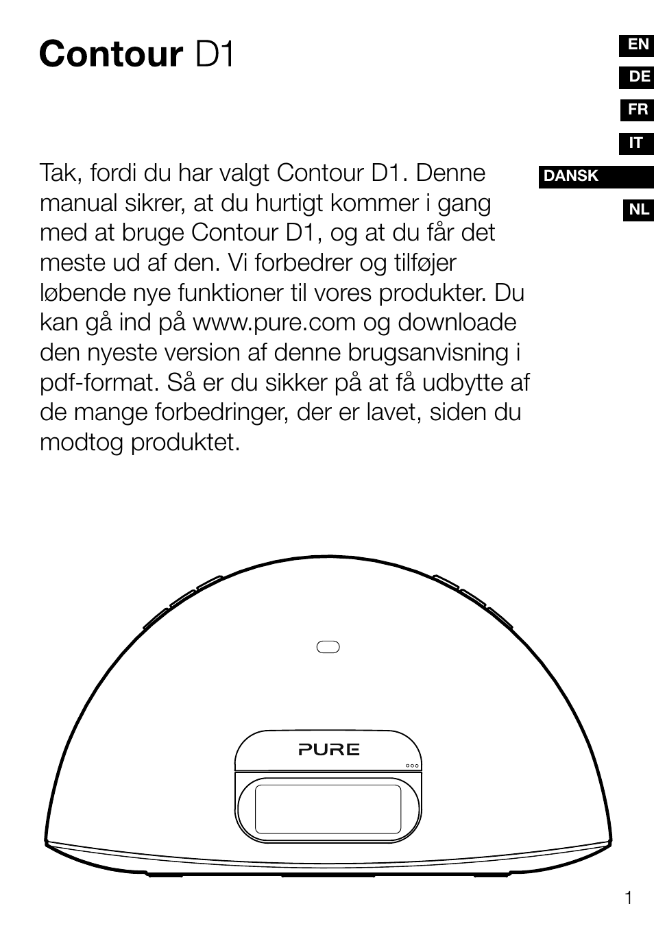 Pure Contour D1 User Manual | Page 83 / 124