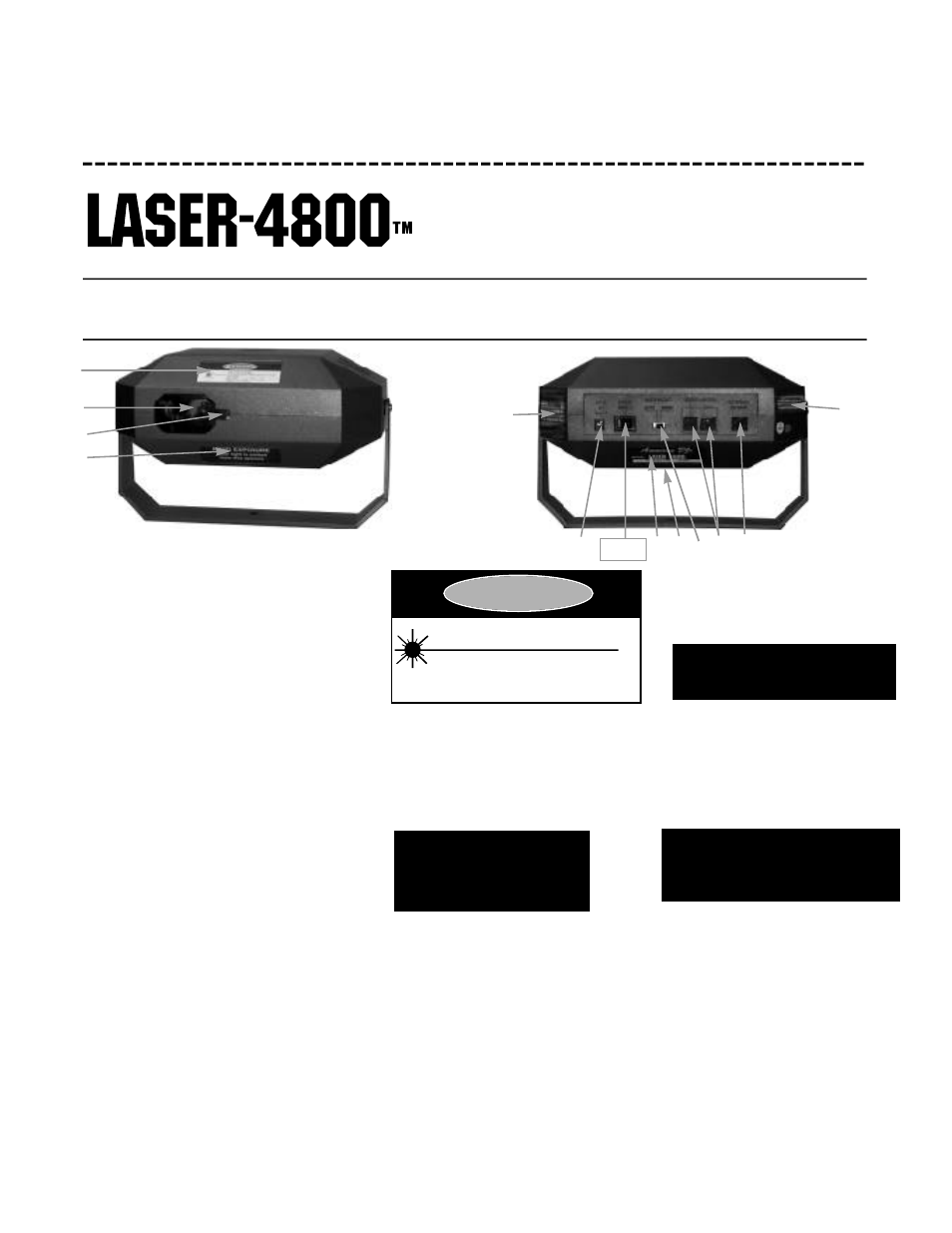 American DJ 4800 User Manual | 2 pages