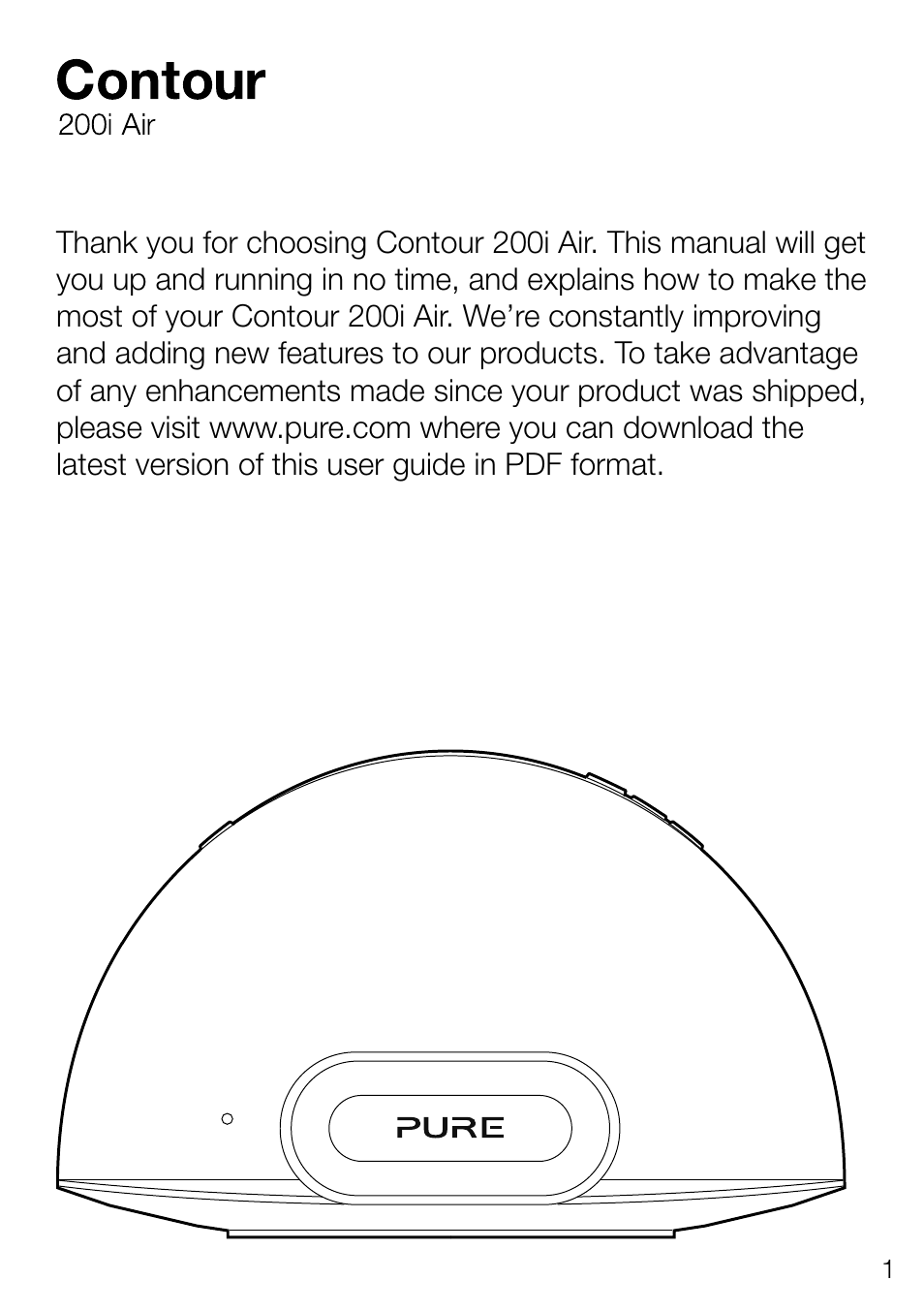 Pure Contour 200i Air User Manual | Page 4 / 28