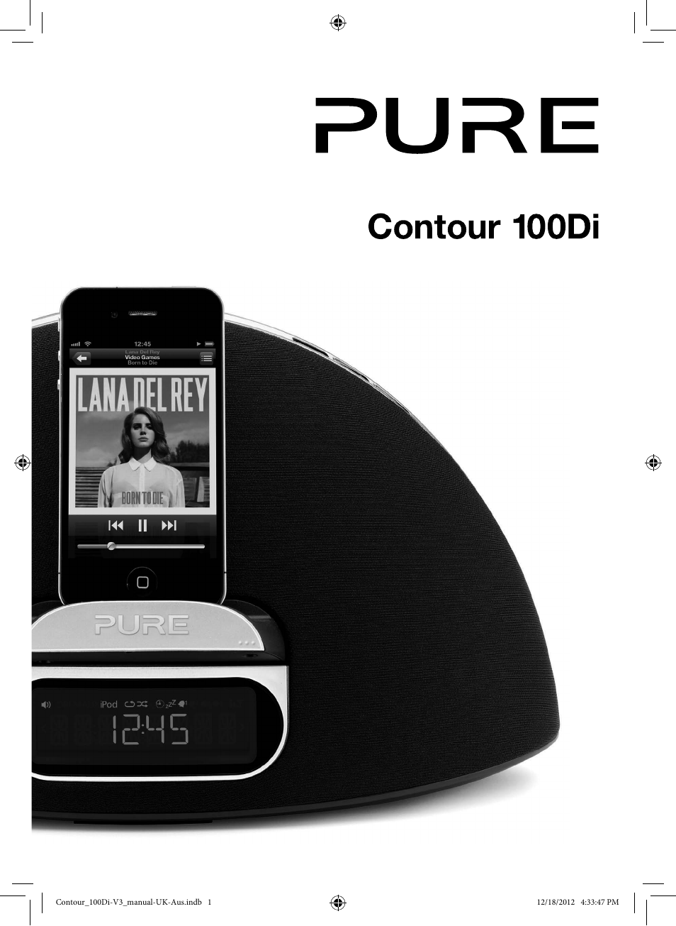 Pure Contour 100Di User Manual | 20 pages