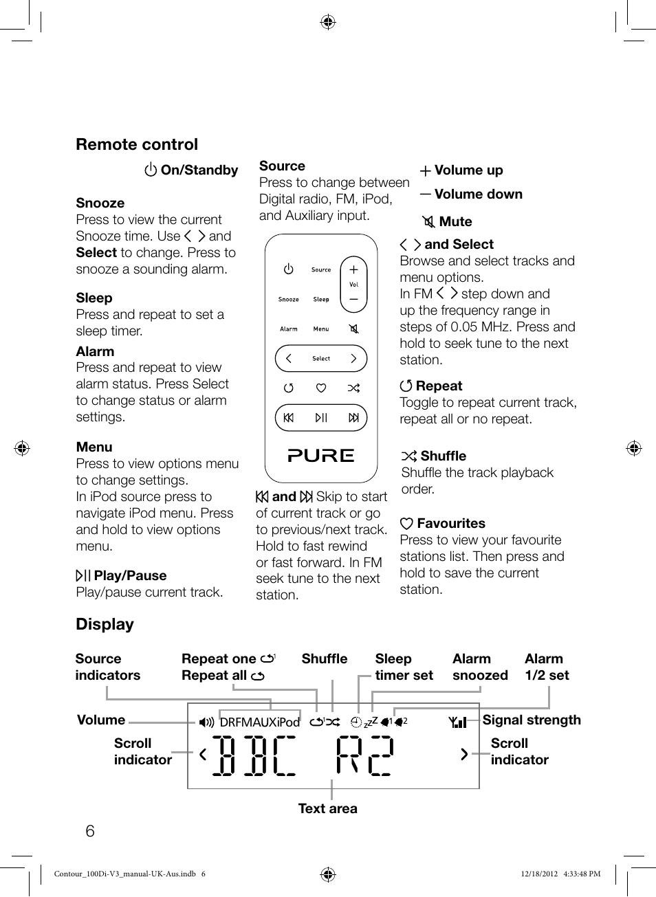 Bbc r2 | Pure Contour 100Di User Manual | Page 8 / 20