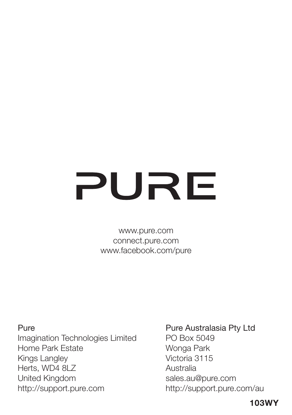 Pure Chronos iDock Series 2 User Manual | Page 16 / 16