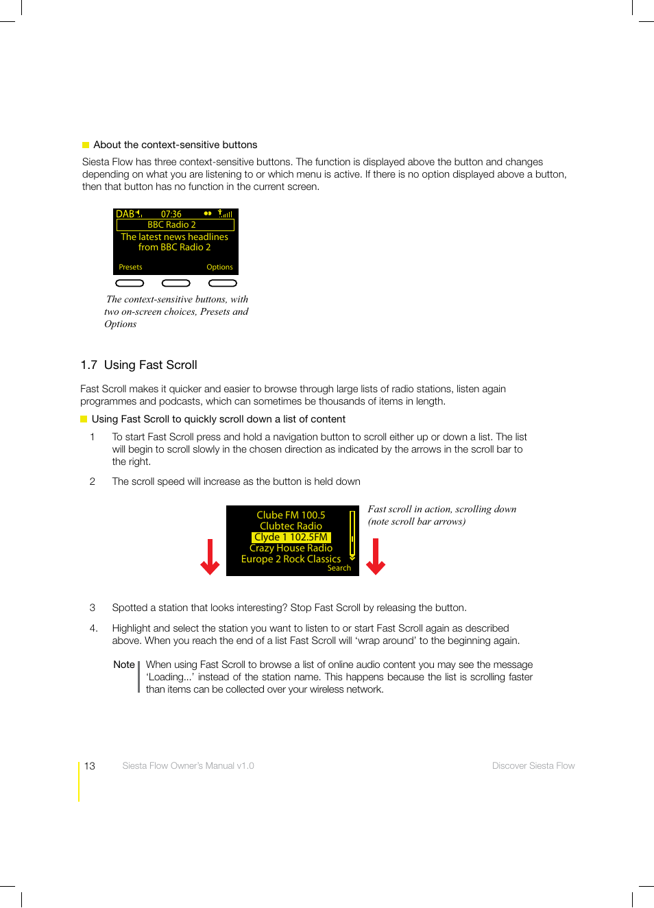Pure Siesta Flow - User Guide User Manual | Page 13 / 45