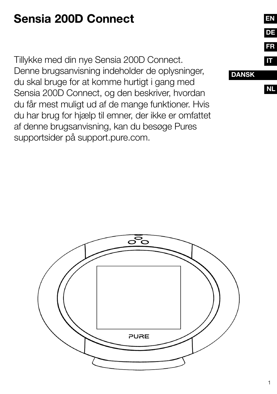 Pure Sensia 200D Connect User Manual | Page 121 / 180