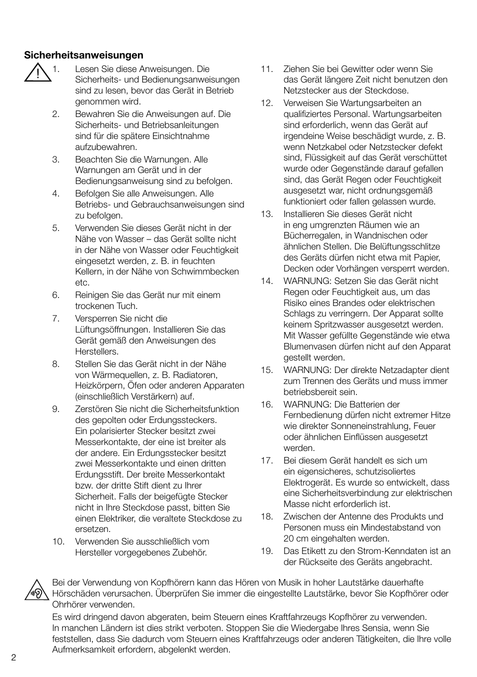 Pure Sensia 200D Connect User Manual | Page 32 / 180