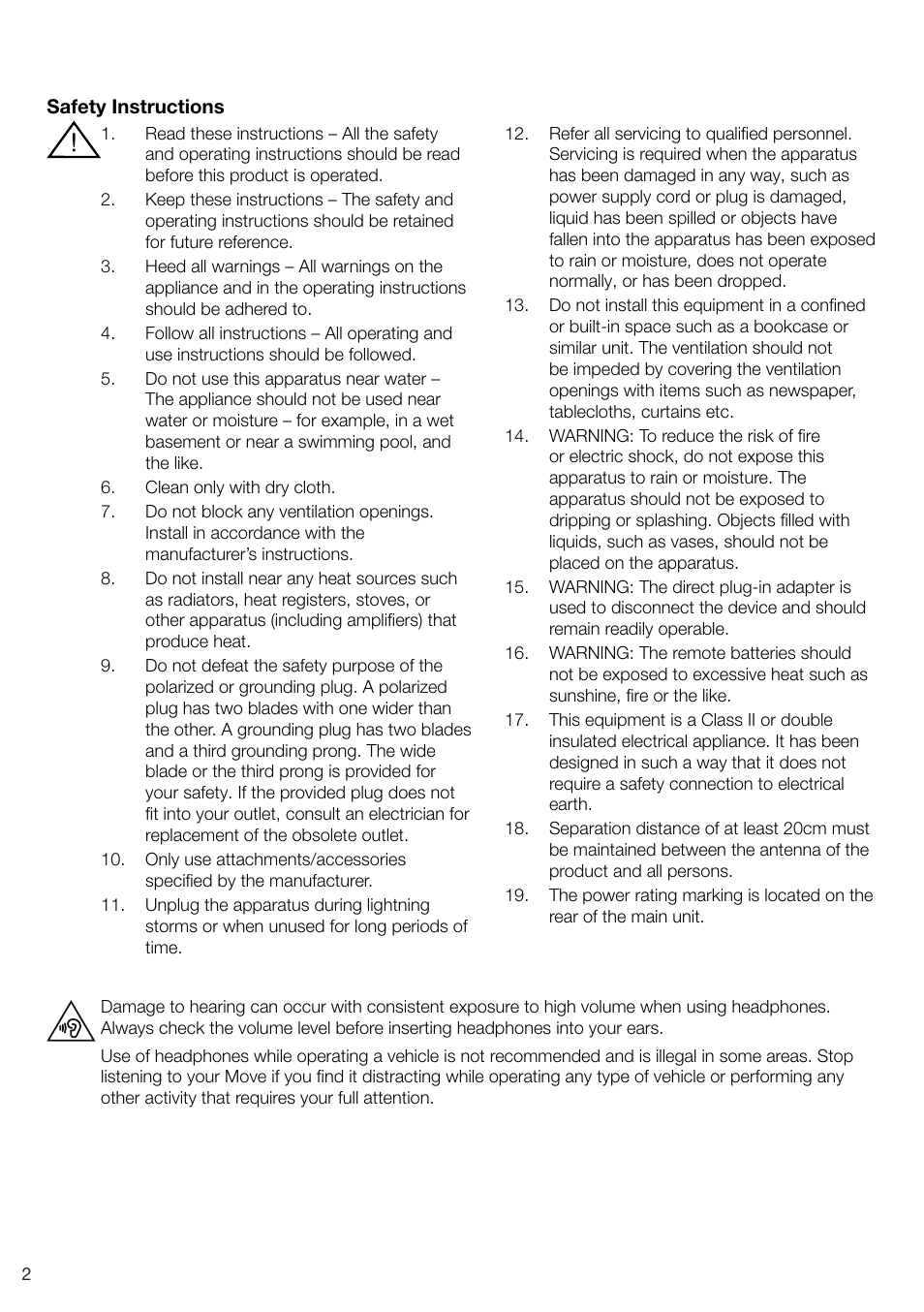 Pure Sensia 200D Connect User Manual | Page 4 / 180