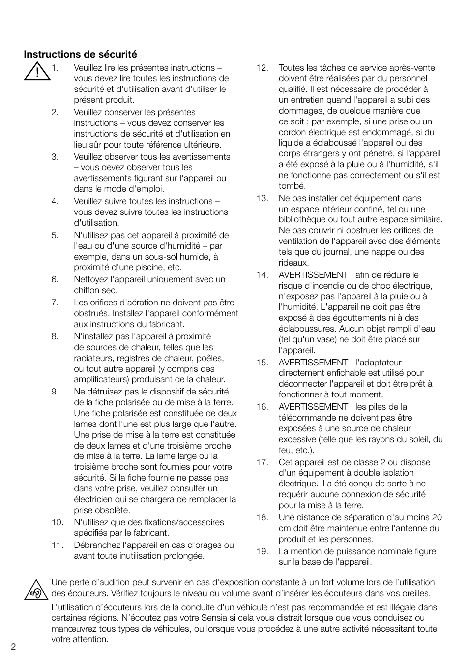 Pure Sensia 200D Connect User Manual | Page 62 / 180