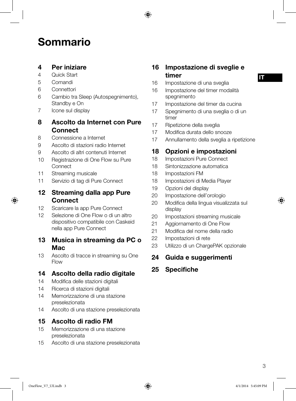 Pure ONE Flow User Manual | Page 57 / 132