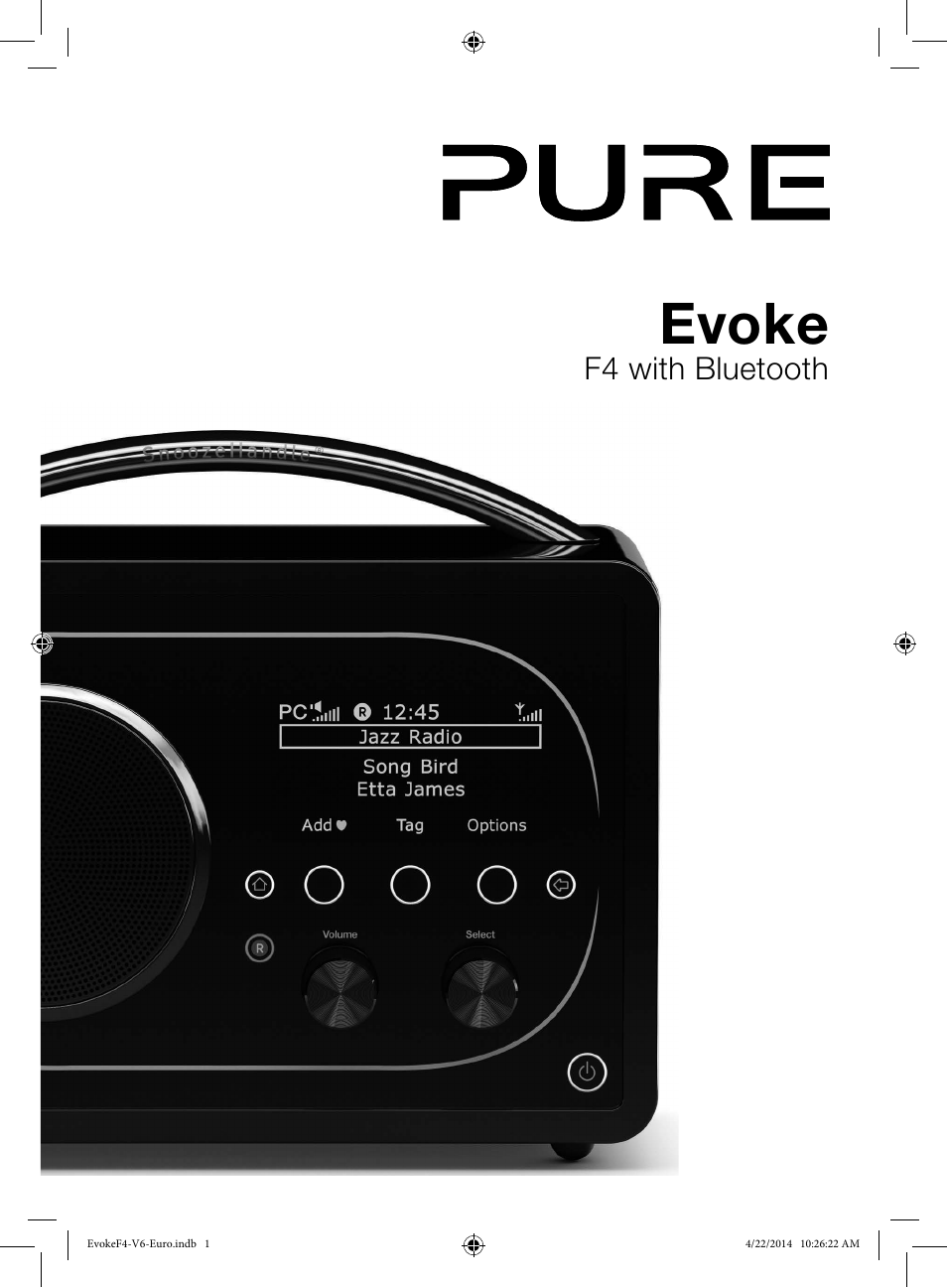 Pure Evoke F4 with Bluetooth User Manual | 164 pages