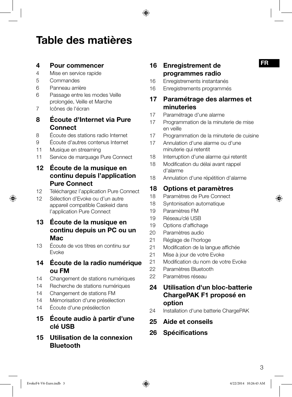 Pure Evoke F4 with Bluetooth User Manual | Page 57 / 164