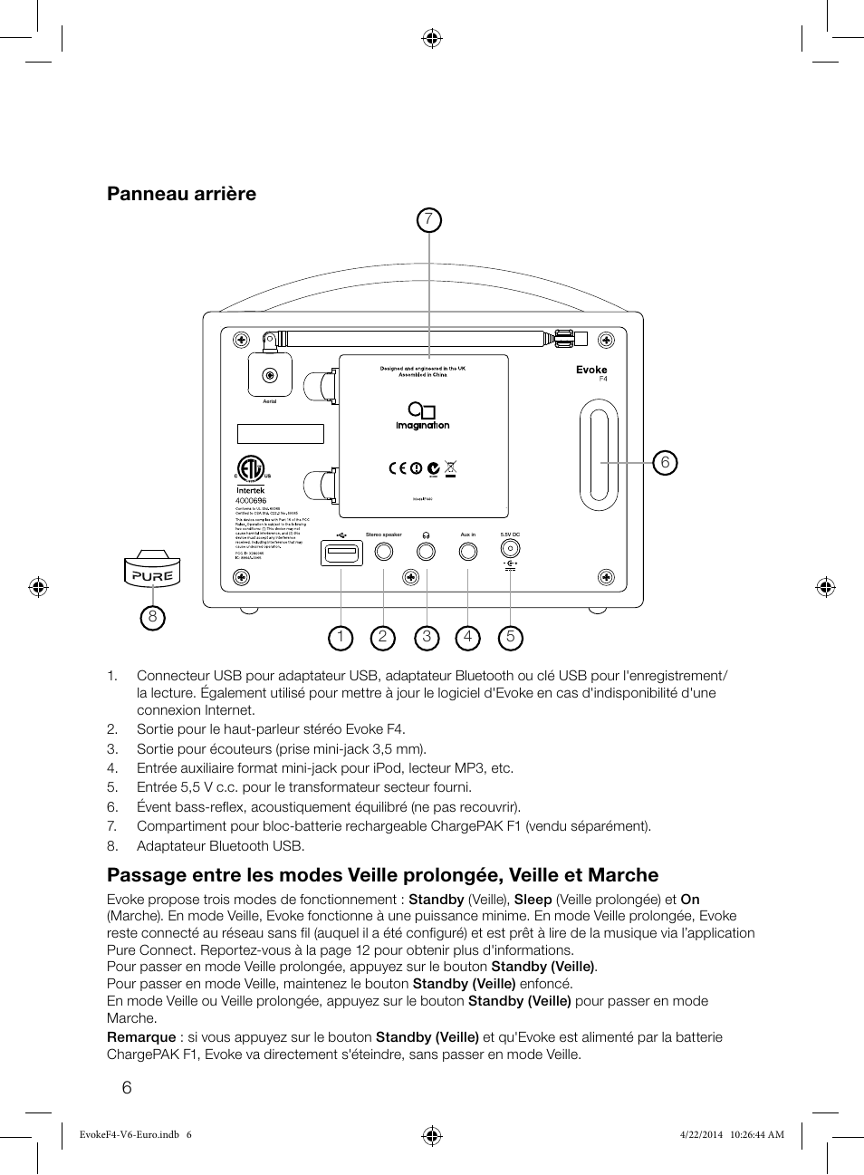 Pure Evoke F4 with Bluetooth User Manual | Page 60 / 164