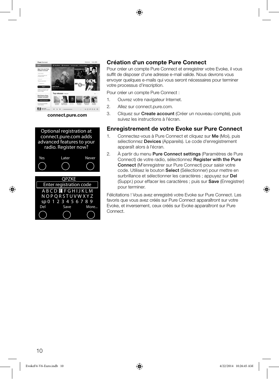 Pure Evoke F4 with Bluetooth User Manual | Page 64 / 164