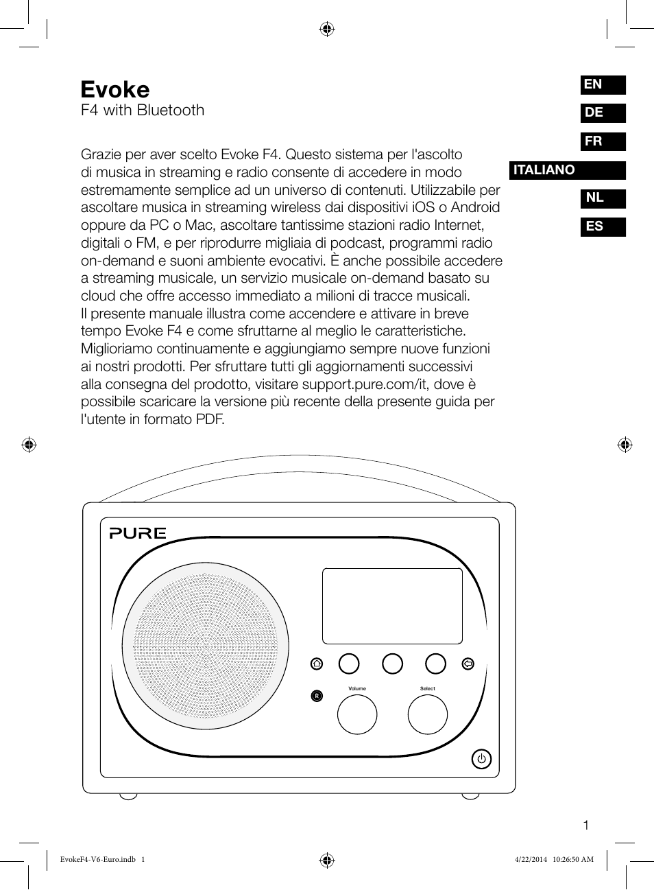 Evoke, F4 with bluetooth | Pure Evoke F4 with Bluetooth User Manual | Page 83 / 164