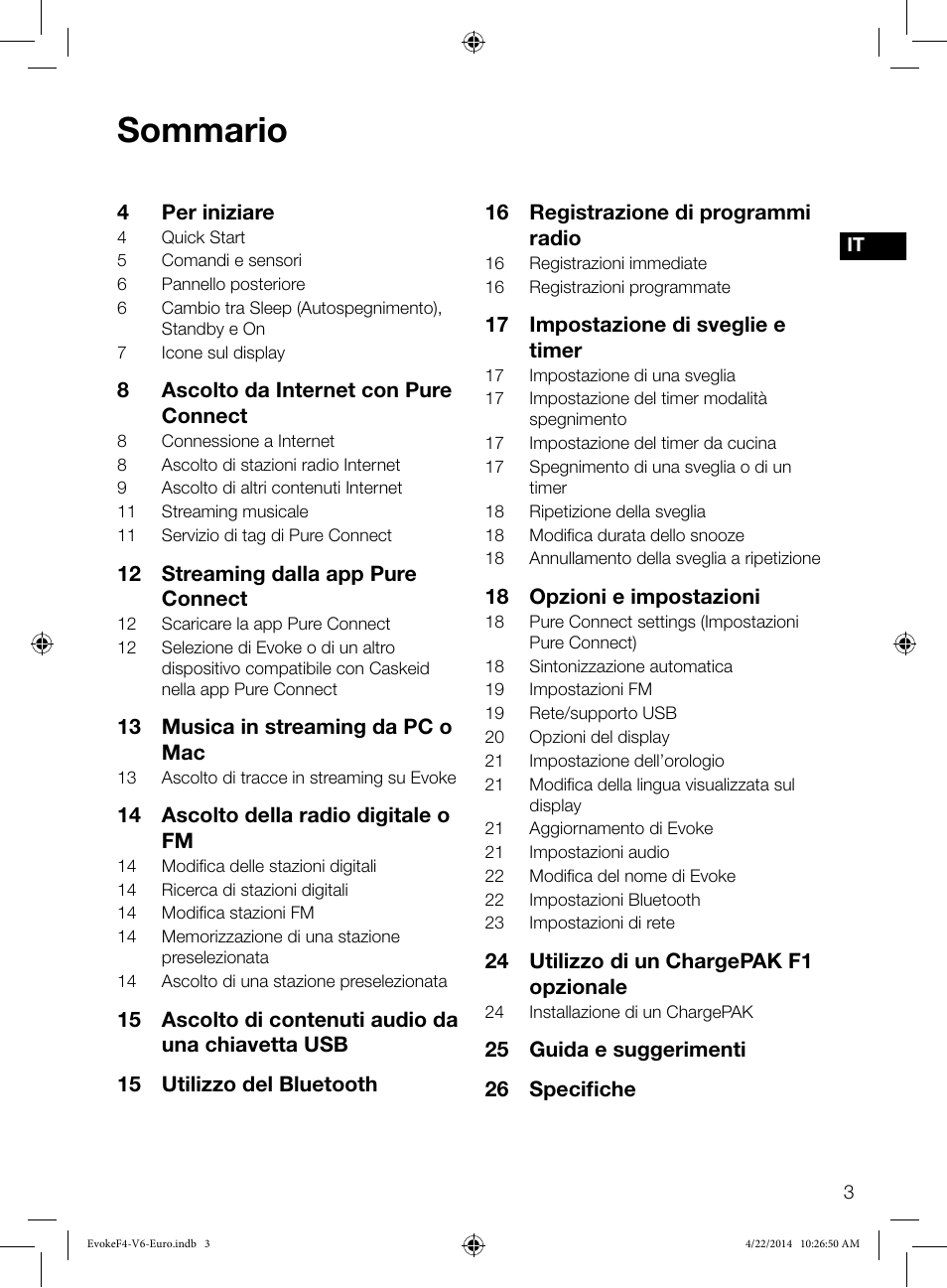 Pure Evoke F4 with Bluetooth User Manual | Page 85 / 164