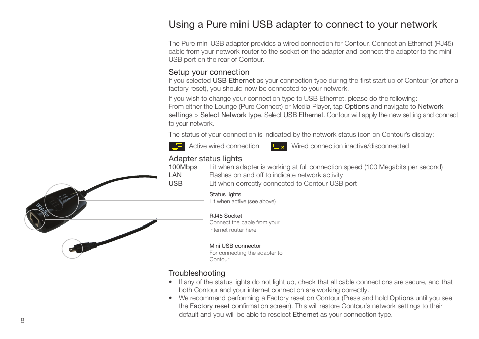 Pure Contour - User Guide User Manual | Page 8 / 22