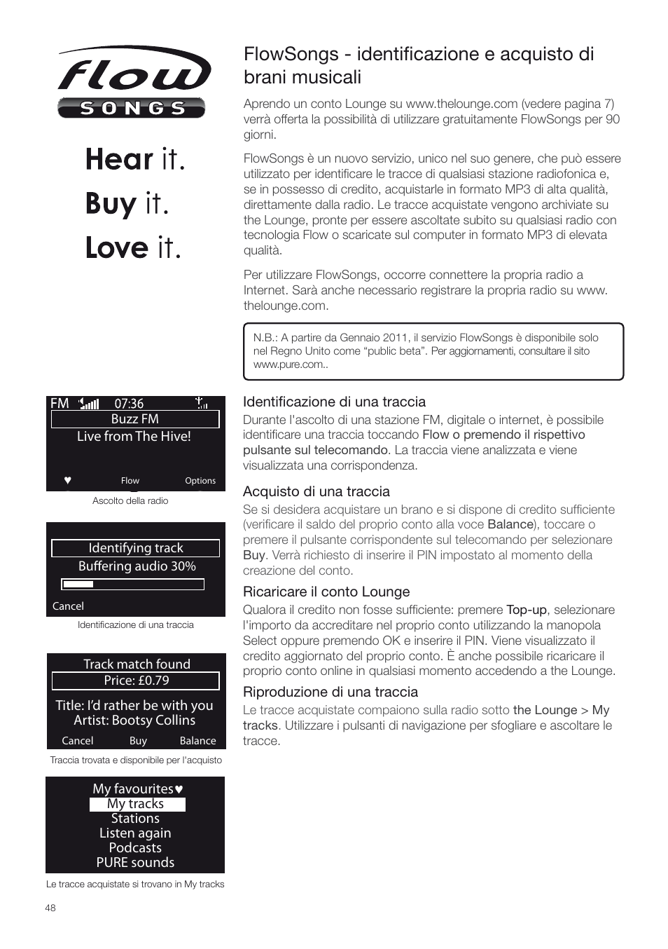 Flowsongs | Pure Contour - Quick Start Guide User Manual | Page 48 / 76