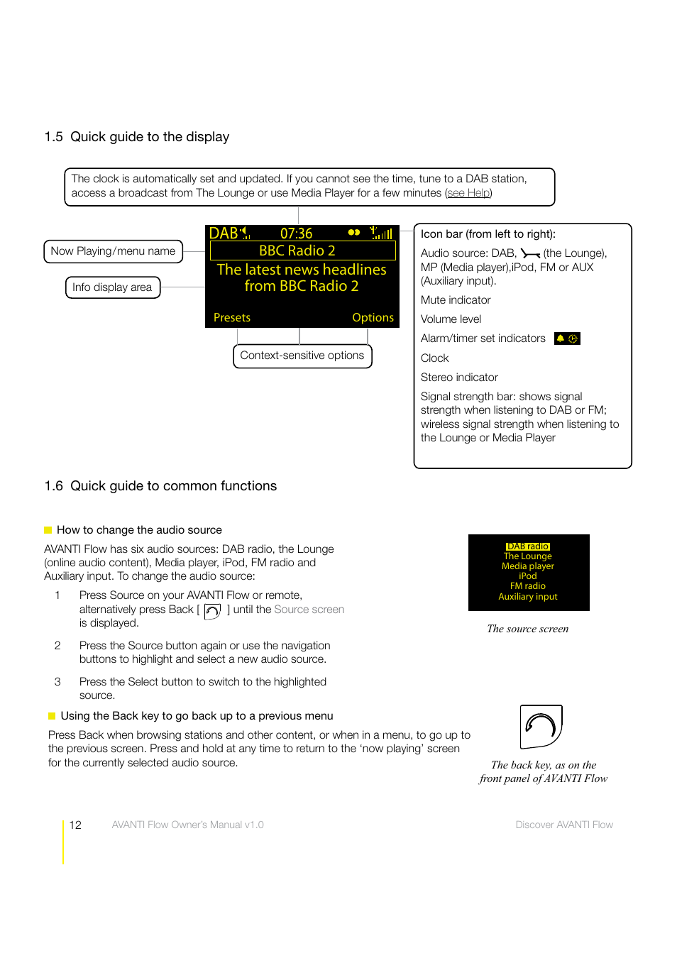 The latest news headlines from bbc radio 2, Bbc radio 2 | Pure Avanti Flow - User Guide User Manual | Page 12 / 47