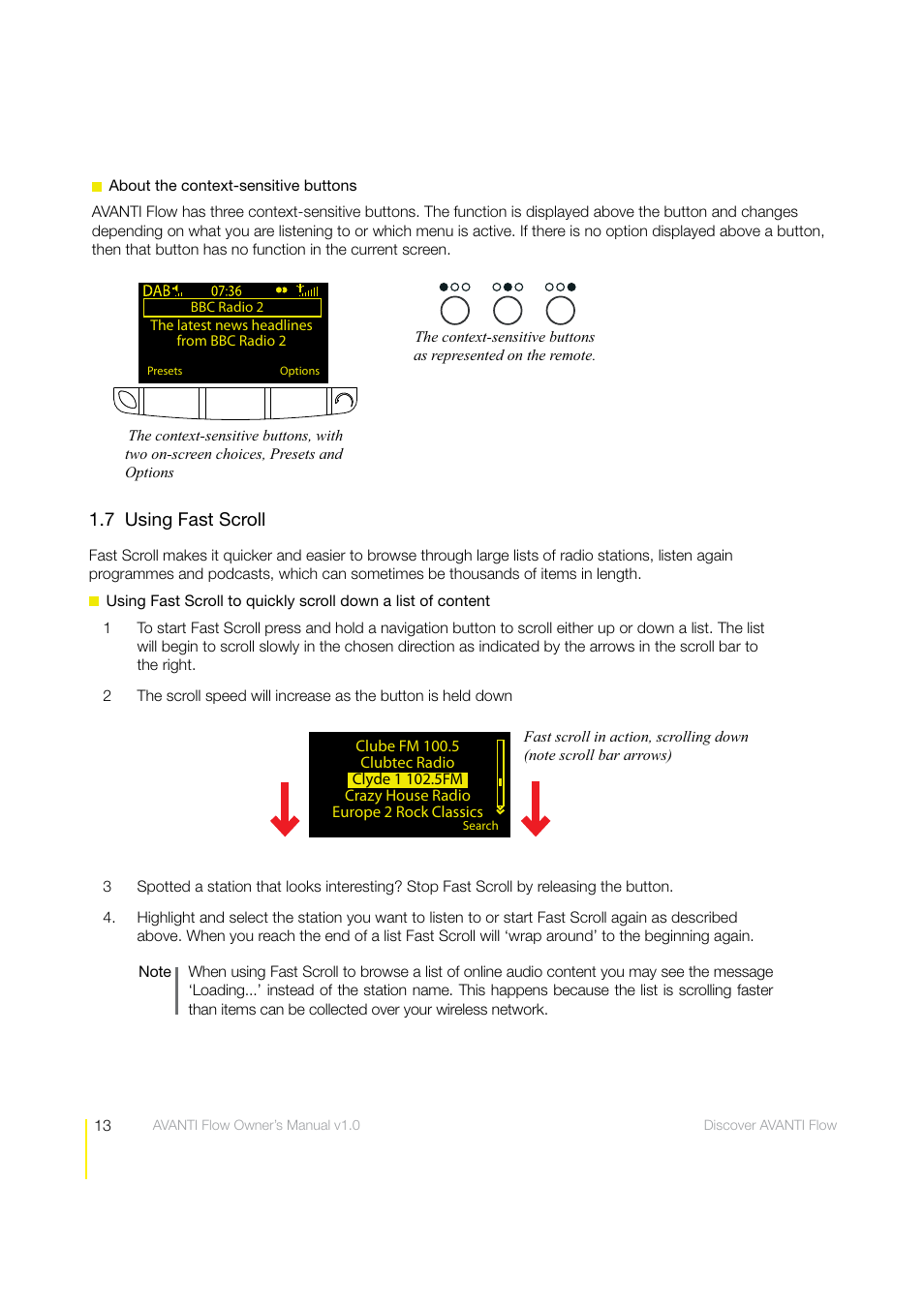 Pure Avanti Flow - User Guide User Manual | Page 13 / 47